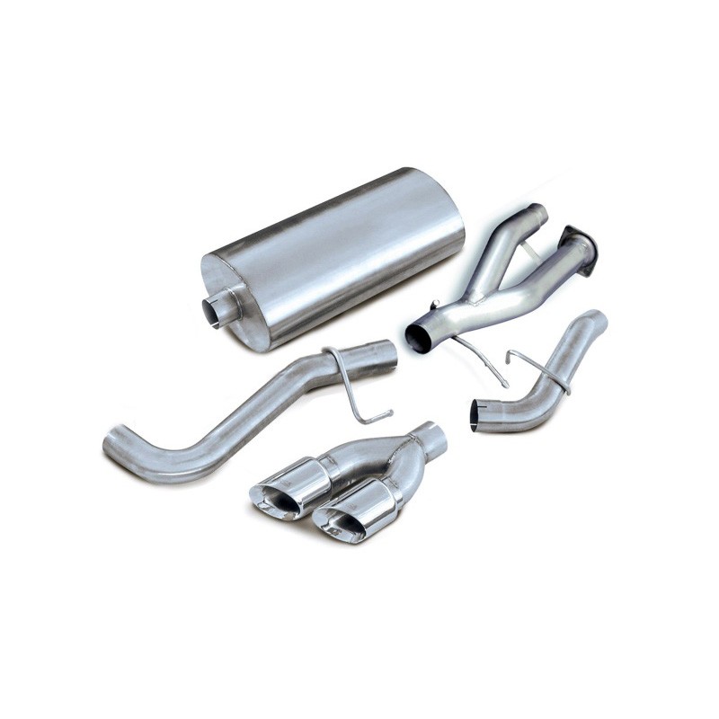 Corsa | Sport Cat-Back Exhaust System - Escalade / Yukon 5.3L / 6.0L 2002-2006