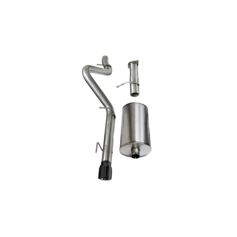 Corsa | Sport Cat-Back Exhaust System - Trailblazer 6.0L 2006-2008
