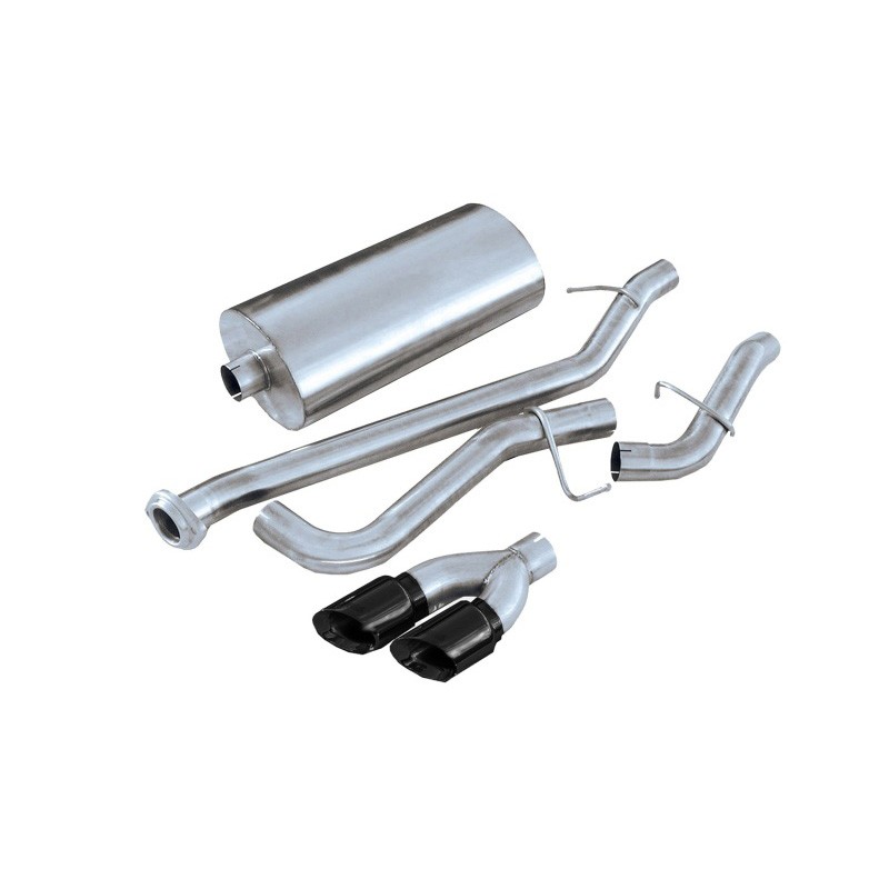 Corsa | Sport Cat-Back Exhaust System - Silverado / Sierra 1500 4.8L / 5.3L 2000-2006