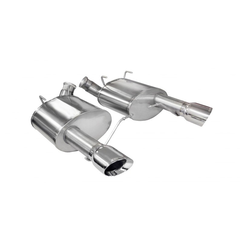 Corsa | Sport Axle-Back Exhaust System - Mustang Boss 302 / GT 5.0L 2011-2014