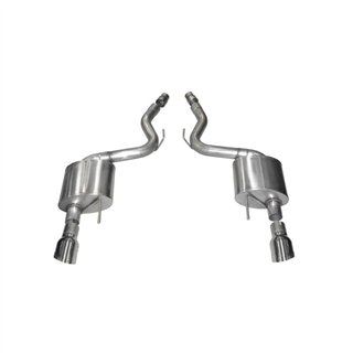 Corsa | Sport Axle-Back Exhaust System - Mustang 5.0L 2015-2017