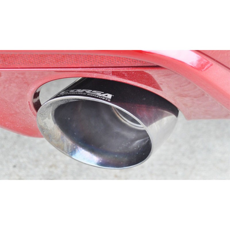 Corsa | Sport Axle-Back Exhaust System - Mustang 5.0L 2015-2017