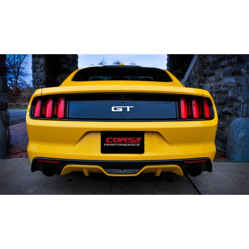 Corsa | Xtreme Cat-Back Exhaust System - Mustang 5.0L 2015-2017