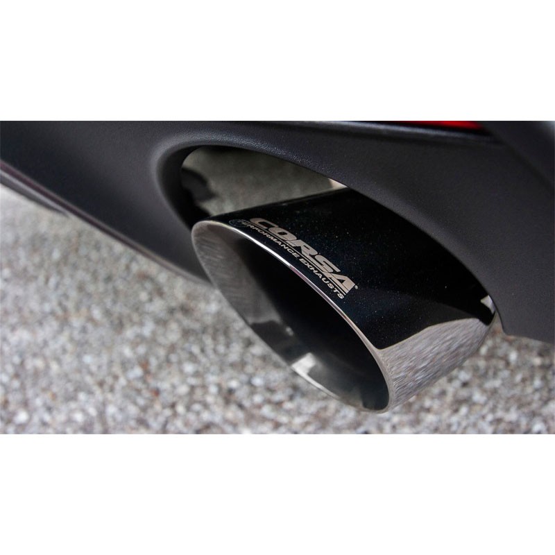 Corsa | Sport Cat-Back Exhaust System - Mustang 5.0L 2015-2017