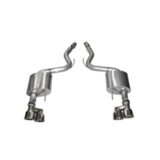 Corsa | Sport Axle-Back Exhaust System - Mustang 5.0L 2015-2018
