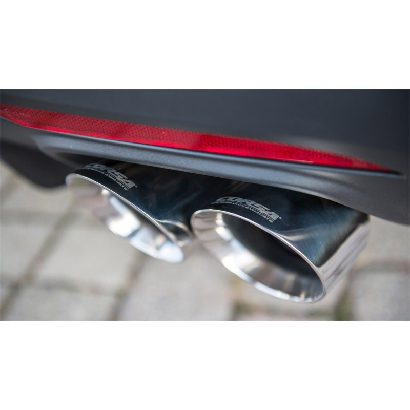 Corsa | Sport Axle-Back Exhaust System - Mustang 5.0L 2015-2018