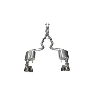 Corsa | Xtreme Cat-Back Exhaust System - Mustang 5.0L 2015-2017