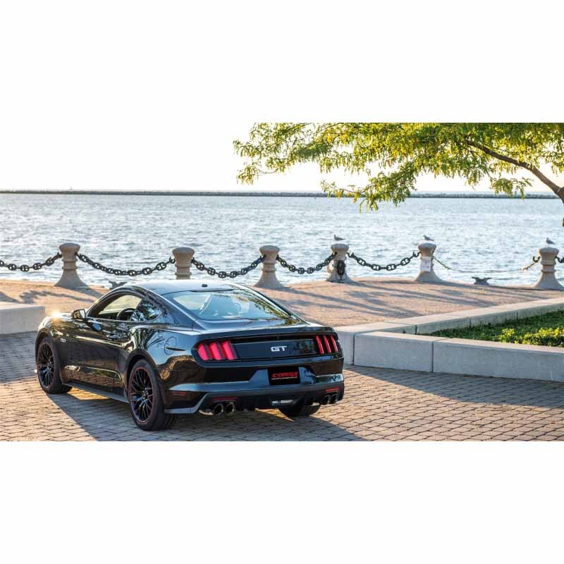Corsa | Xtreme Cat-Back Exhaust System - Mustang 5.0L 2015-2017