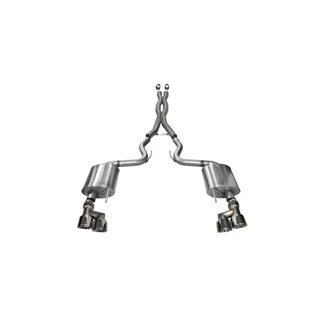 Corsa | Sport Cat-Back Exhaust System - Mustang 5.0L 2015-2017