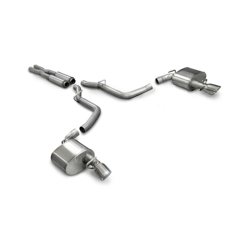Corsa | Xtreme Cat-Back Exhaust System - 300 / Charger / Magnum 6.1L 2005-2010