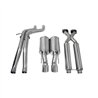 Corsa | Sport Cat-Back Exhaust System - Grand Cherokee 6.1L 2006-2010