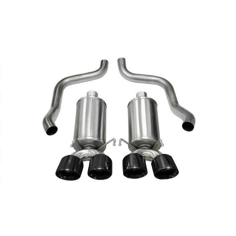 Corsa | Xtreme Axle-Back Exhaust System - Corvette 6.2L 2009-2013
