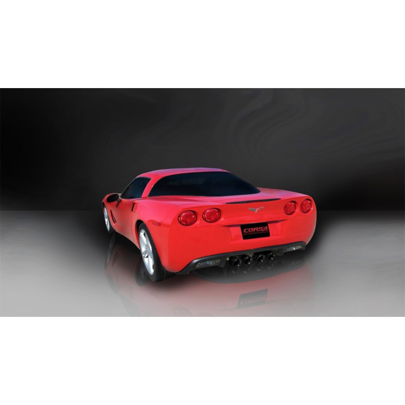Corsa | Xtreme Axle-Back Exhaust System - Corvette 6.2L 2009-2013