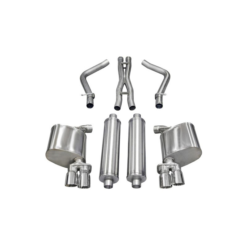Corsa | Xtreme Cat-Back Exhaust System - Charger 5.7L 2011-2014
