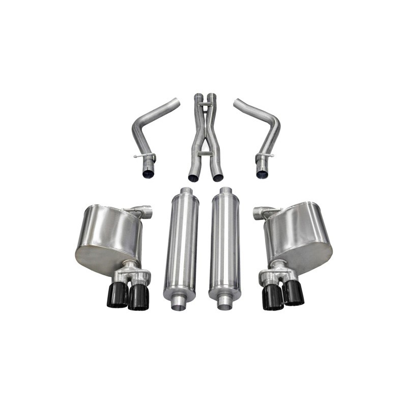 Corsa | Xtreme Cat-Back Exhaust System - Charger 5.7L 2011-2014