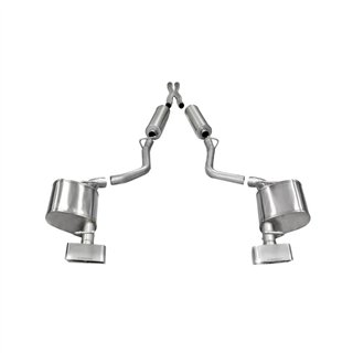 Corsa | Xtreme Cat-Back Exhaust System - Challenger R/T / R/T Classic 5.7L 2011-2014