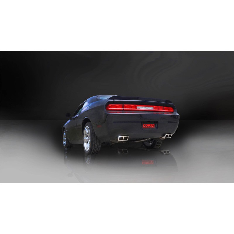 Corsa | Xtreme Cat-Back Exhaust System - Challenger R/T / R/T Classic 5.7L 2011-2014