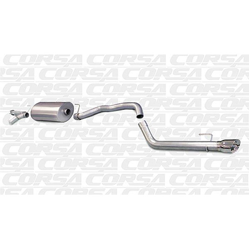 Corsa | Touring Cat-Back Exhaust System - Sequoia 5.7L 2008-2017