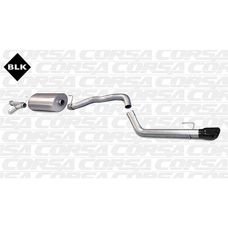 Corsa | Touring Cat-Back Exhaust System - Sequoia 5.7L 2008-2017