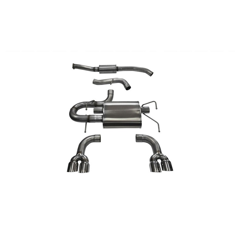 Corsa | Sport Cat-Back Exhaust System - WRX / Limited / WRX STi / Special Edition 2.5T 2008-2011