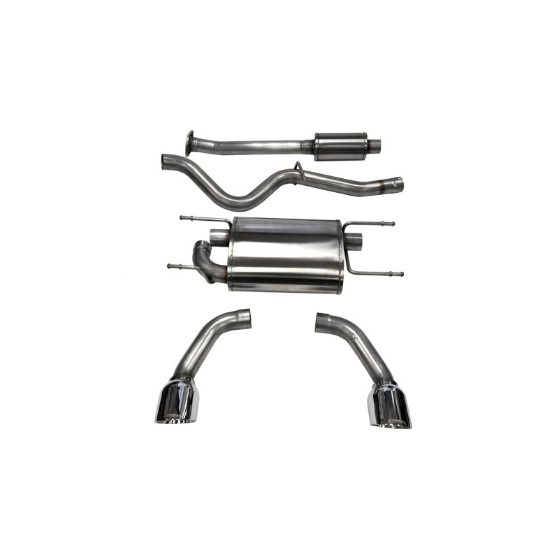 Corsa | Sport Cat-Back Exhaust System - FR-S / BRZ / 86 / GR86 2.0L / 2.4L 2013-2025