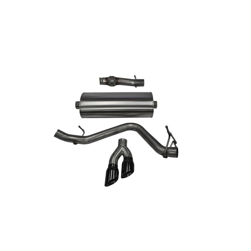 Corsa | Sport Cat-Back Exhaust System - Silverado / Sierra 1500 5.3L 2014-2018