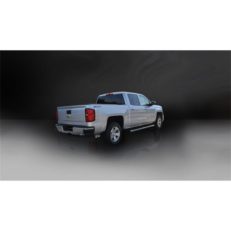 Corsa | Sport Cat-Back Exhaust System - Silverado / Sierra 1500 / Limited 2014-2019