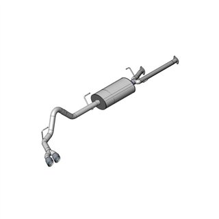 Corsa | Sport Cat-Back Exhaust System - Tundra 5.7L 2011-2021