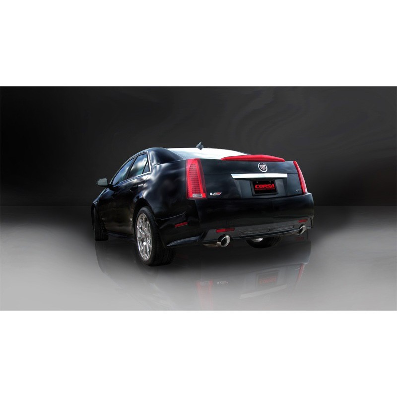 Corsa | Sport Axle-Back Exhaust System - CTS 6.2L 2009-2014