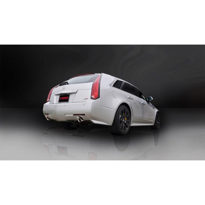 Corsa | Sport Axle-Back Exhaust System - CTS 6.2L 2011-2014