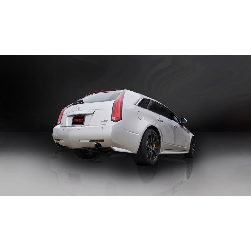 Corsa | Sport Axle-Back Exhaust System - CTS 6.2L 2011-2014