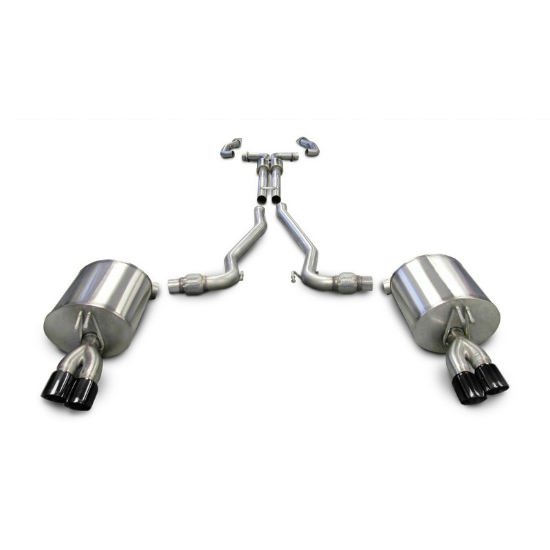 Corsa | Sport Cat-Back + X-Pipe Exhaust System - G8 GT / GXP 6.0L / 6.2L 2008-2009