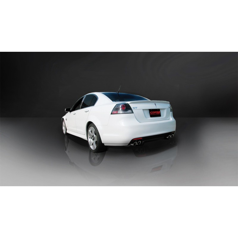 Corsa | Sport Cat-Back + X-Pipe Exhaust System - G8 GT / GXP 6.0L / 6.2L 2008-2009