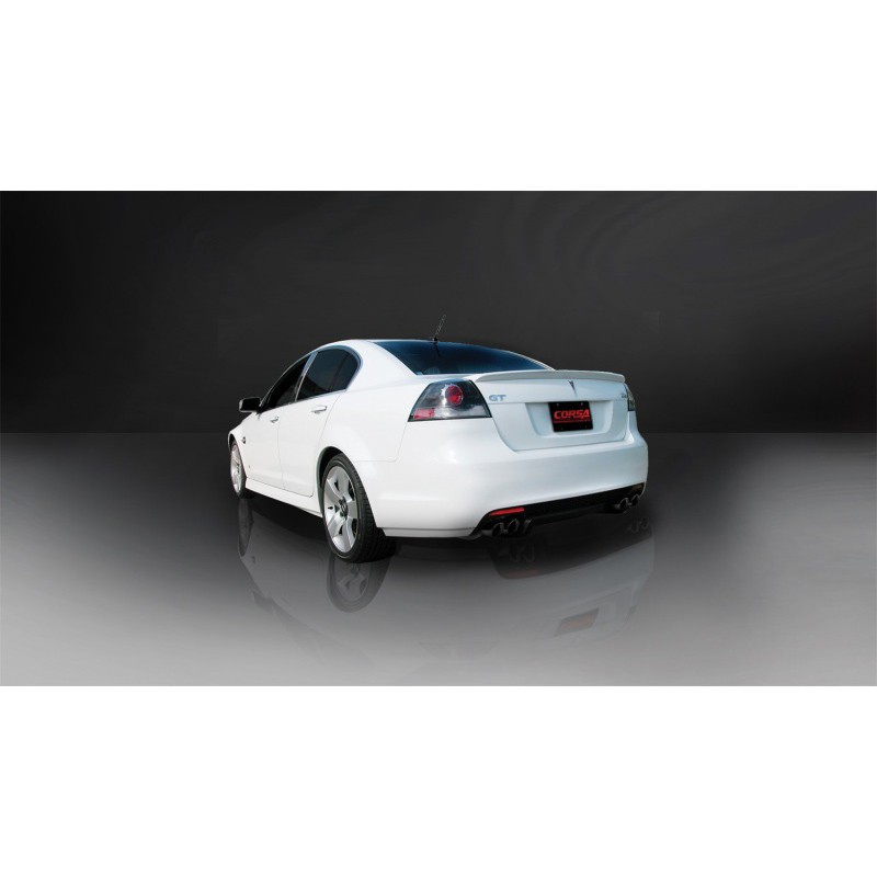 Corsa | Sport Cat-Back + X-Pipe Exhaust System - G8 GT / GXP 6.0L / 6.2L 2008-2009