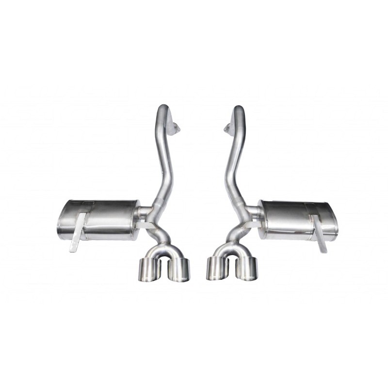 Corsa | Xtreme Axle-Back Exhaust System - Corvette 5.7L 1997-2004