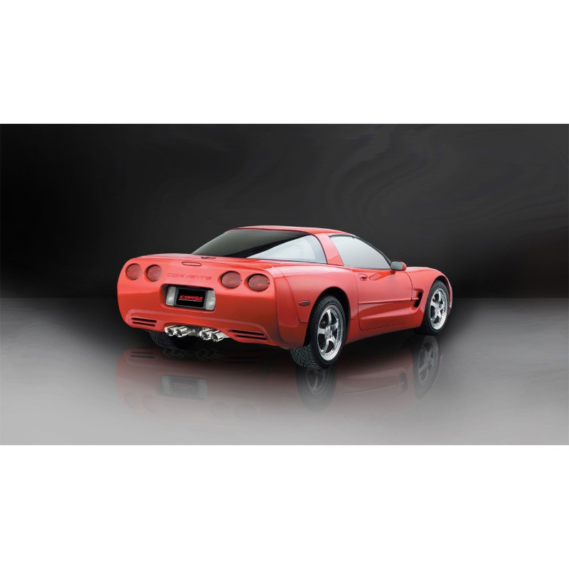 Corsa | Xtreme Axle-Back Exhaust System - Corvette 5.7L 1997-2004