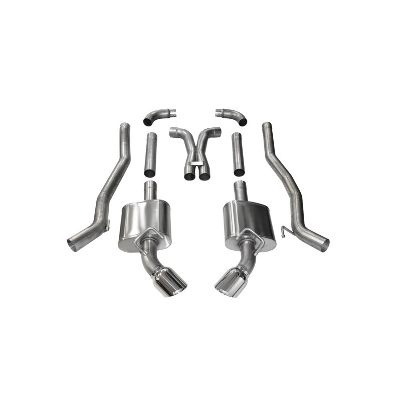Corsa | Xtreme Cat-Back Exhaust System - Camaro 6.2L 2010-2015