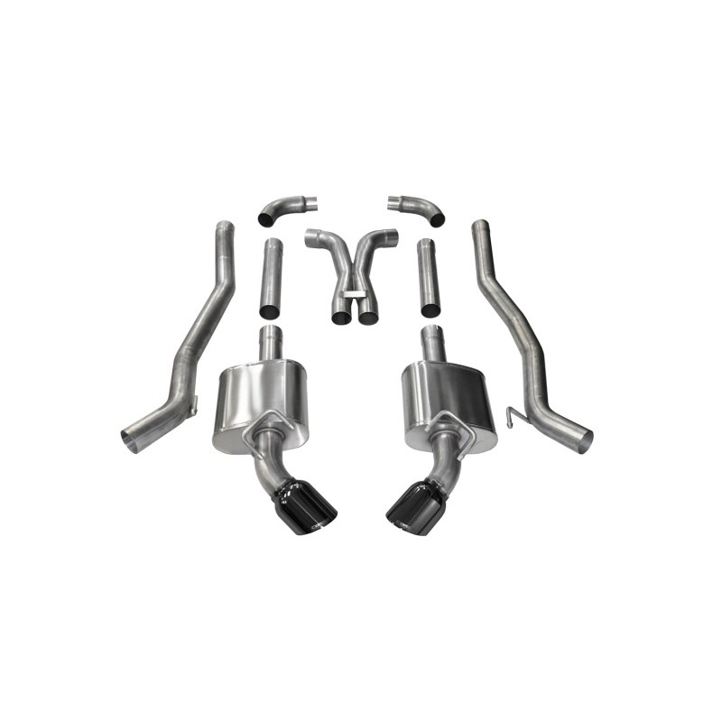 Corsa | Xtreme Cat-Back Exhaust System - Camaro 6.2L 2010-2015