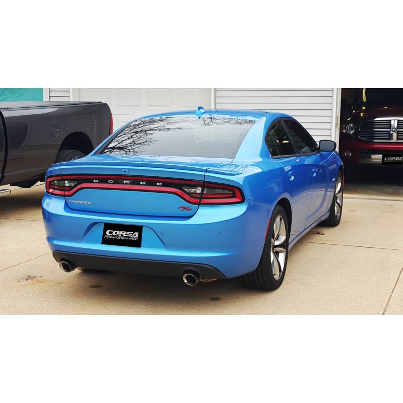 Corsa | Exhaust Tip Kit - Charger 5.7L 2015-2016