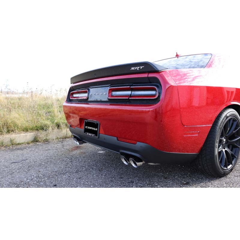 Corsa | Xtreme Cat-Back Exhaust System - Challenger 6.2L / 6.4L 2015-2022