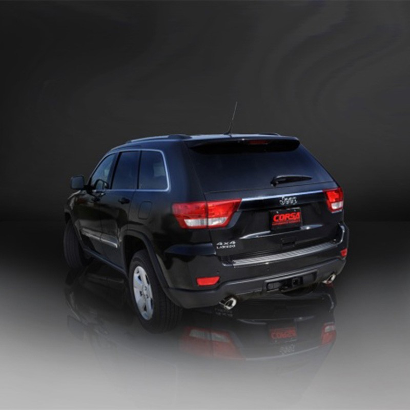 Corsa | Sport Cat-Back Exhaust System - Grand Cherokee 5.7L 2011-2021