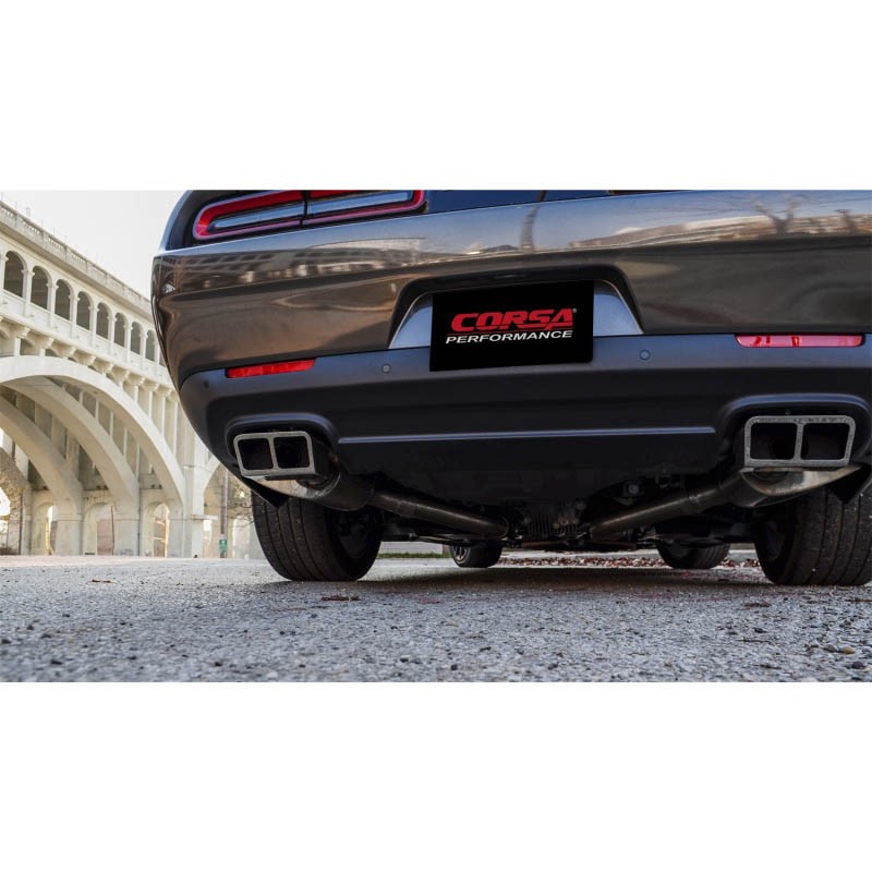 Corsa | Xtreme Cat-Back Exhaust System - Challenger 6.2L / 6.4L 2015-2022