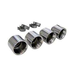 Corsa | Exhaust Tip Kit - Single 5.0in Dual Wall Titanium Tip Kit Nissan GT-R R35
