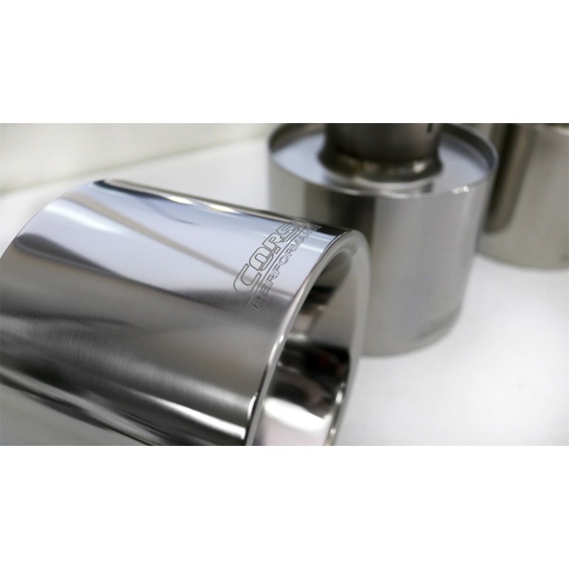 Corsa | Exhaust Tip Kit - Single 5.0in Dual Wall Titanium Tip Kit Nissan GT-R R35