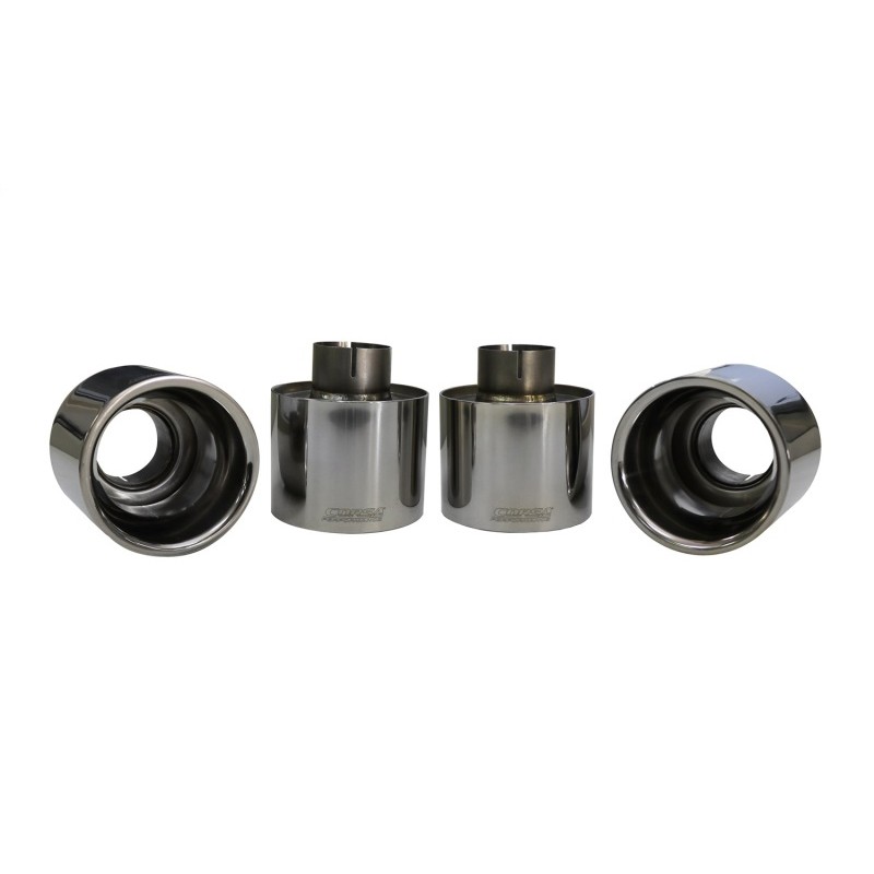 Corsa | Exhaust Tip Kit - Single 5.0in Dual Wall Titanium Tip Kit Nissan GT-R R35