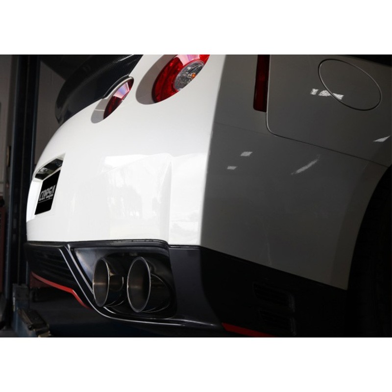 Corsa | Exhaust Tip Kit - Single 5.0in Dual Wall Titanium Tip Kit Nissan GT-R R35