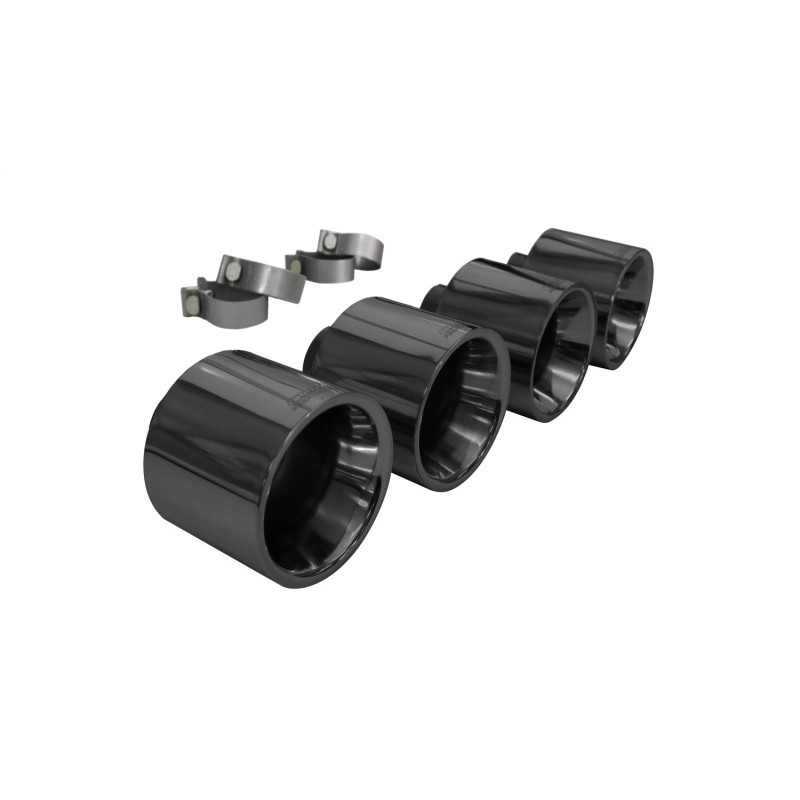 Corsa | Exhaust Tip Kit - Single 5.0in Dual Wall Titanium Tip Kit Nissan GT-R R35