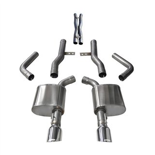 Corsa | Xtreme Cat-Back Exhaust System - 300 / Charger 5.7L 2017-2022