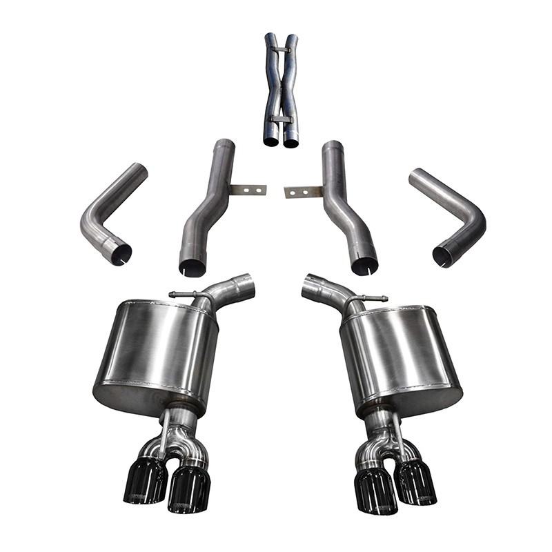 Corsa | Xtreme Cat-Back Exhaust System - Challenger 5.7L 2017-2022