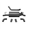 Corsa | Sport Axle-Back Exhaust System - Wrangler (4xe) / Wrangler (JL) 2.0T / 3.6L 2018-2023